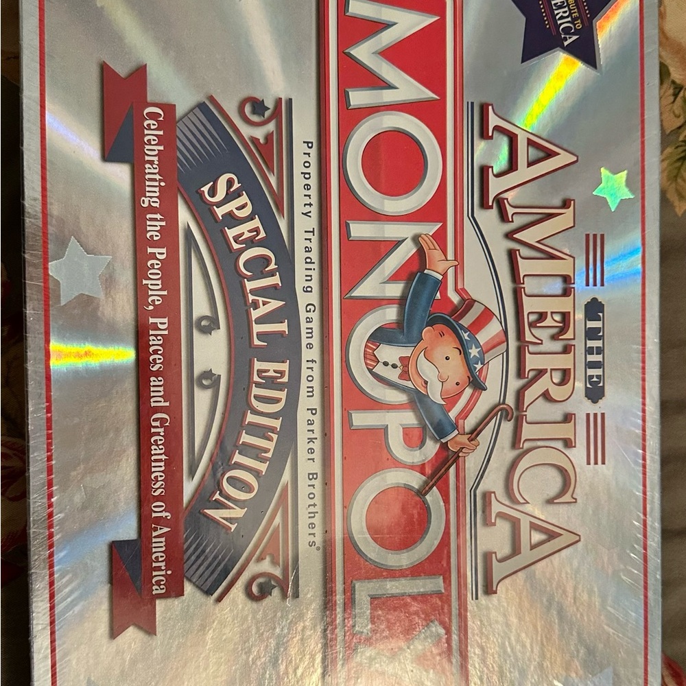Monopoly America Special Edition Board Game